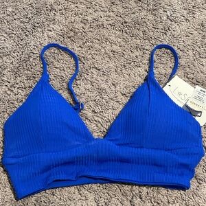 L SPACE Winnie top. Royal blue. Size medium. New with tags!